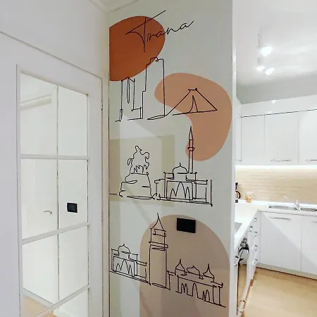 Apartment Boho Style In Center Of Tirana